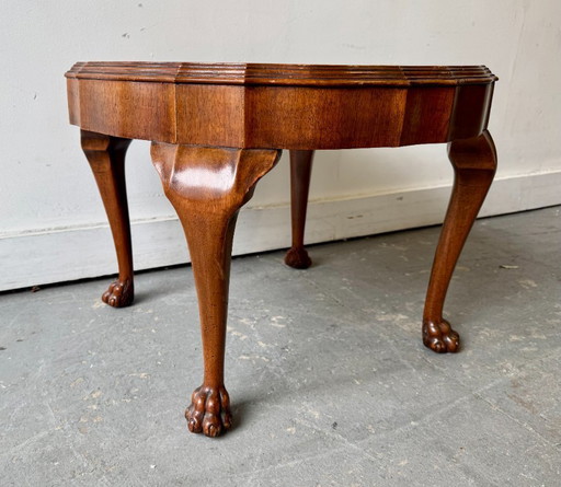 Small Vintage Round Coffee Table