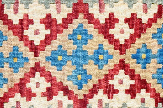 Image 1 of Handgeweven kelim gashgai 281 x 80 cm