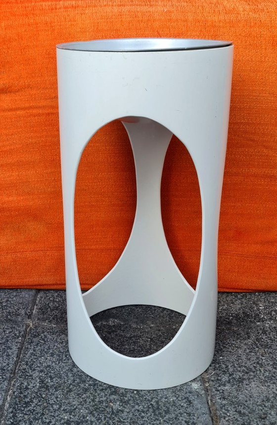 Image 1 of Space Age Ashtray Column Planter Fruit Bowl Unique