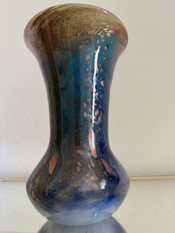 Image 1 of Jarrón de cristal de Murano de los años 80