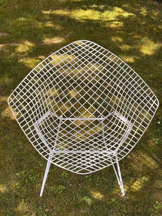 Image 1 of Bertoia Diamond fauteuil, Knoll-editie, ontwerp van Harry Bertoia, vintage jaren 70-80