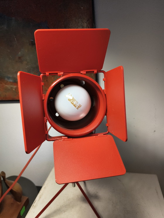 Image 1 of Vintage design eighties spotlamp tripod  verstelbare tafellamp