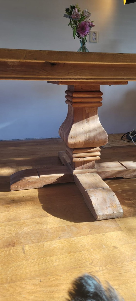 Image 1 of table à manger en teck