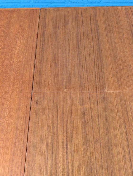 Image 1 of Table de salle à manger extensible vintage, années 1960