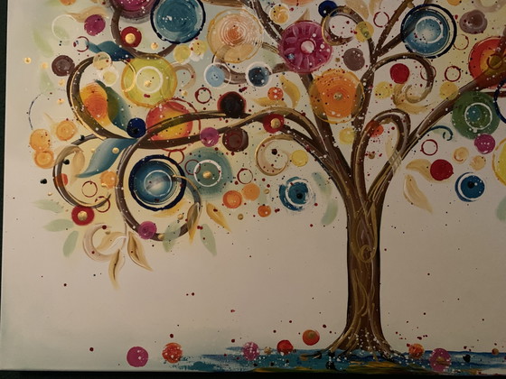 Tree XXL - Monika Spiewak – Paintings & Drawings, Canvas (photo 7 of 9)