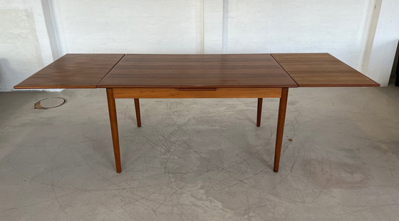 Image 1 of Deense Teak Midcentury Eettafel Door Ar Møbler