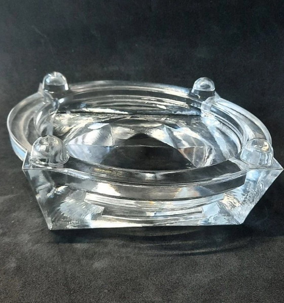 Image 1 of Coupe en cristal Šipek – Chef-d'œuvre géométrique en verre