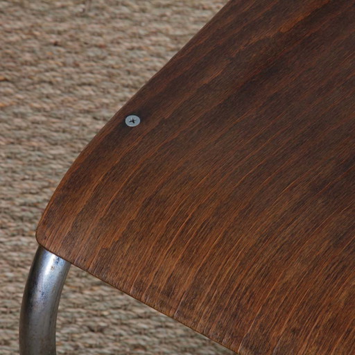 Chair Designed by Mart Stam, Czech Production, 1940