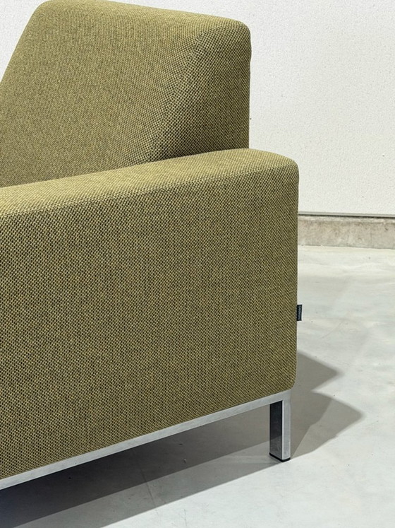 Gelderland 6511 Armchair green - as good as new, Textile, Metal, Modern (photo 10 of 10)
