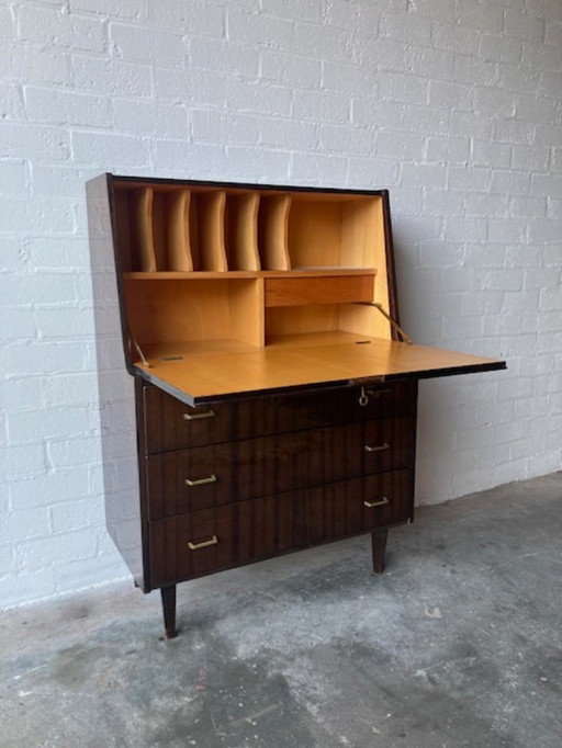 Retro vintage mid-century secretaire
