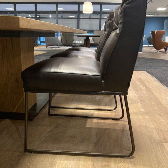 Image 1 of Juego de 4 sillas de comedor KFF D-light con banco de comedor