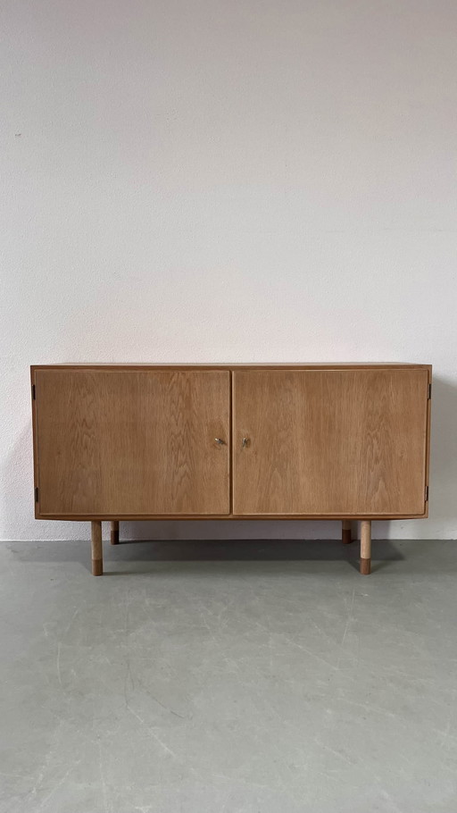 Buffet vintage Hundevad en chêne