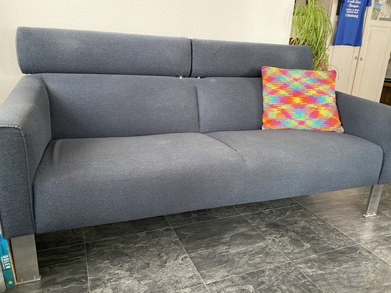 Rolf Benz design classic, Sofas, Metal, Textile, Blue (photo 2 of 6)