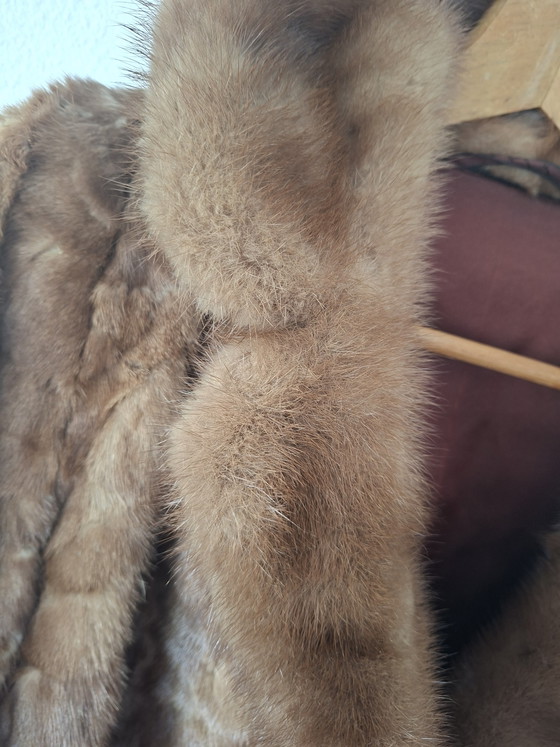 Image 1 of Nerts mantel, handgemaakt jaren 60/70