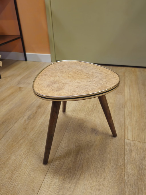 Vintage Plant Table Small Table Side Table Marble