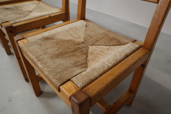 Image 1 of Ensemble de 5 chaises danoises vintage par Tage Poulsen pour Gramrode Møbelfabrik, années 1970