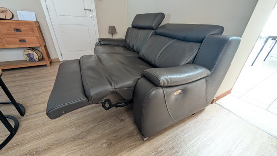 Image 1 of Italienische LAS Celio Ledercouch – elektrisch verstellbar, Top-Zustand