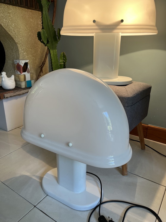 Image 1 of 2x lampade Rodolfo Bonetto modello 4054 pubblicate da IGuzzini, design italiano degli anni '70