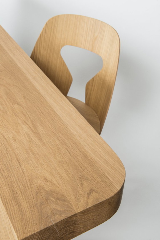 Image 1 of Raro modelo de proyecto: 4x sillas Stammplatz - Alfredo Häberli (Quodes) | opción +1/+2 sillas