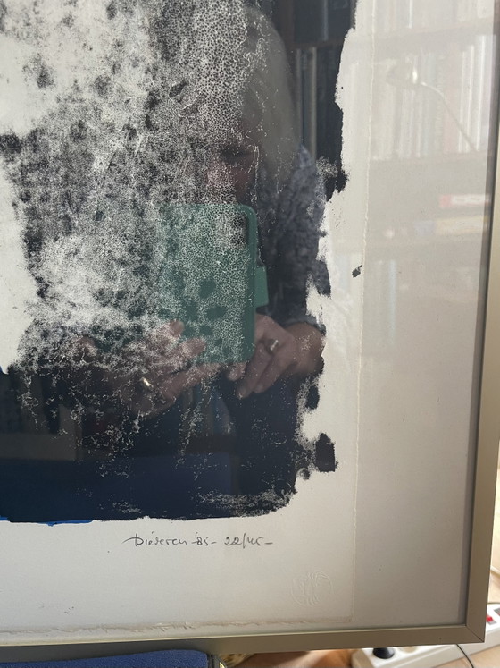 Lithograph by Jef Diederen – Lithographs & prints, Glass, Paper (photo 4 of 5)
