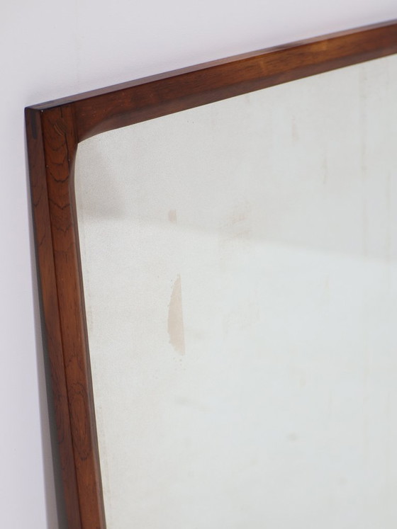Grote spiegel Aksel Kjersgaard palissander Deens vintage jaren '60 – Glass, Wood (photo 7 of 10)