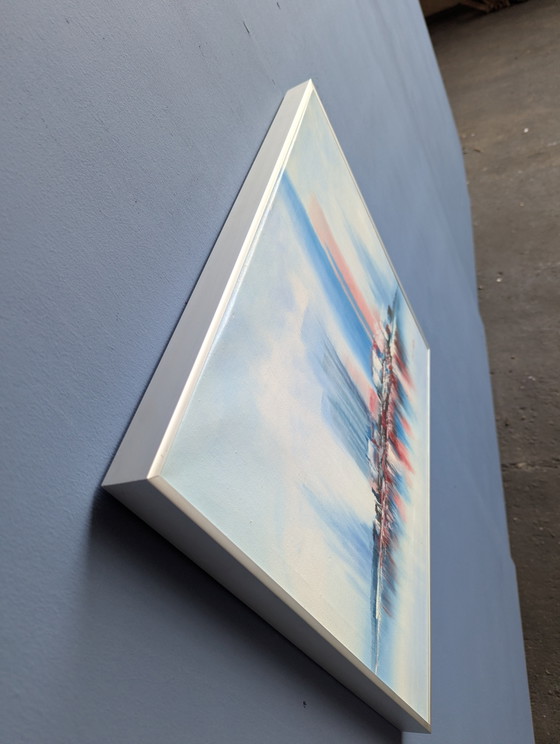 Image 1 of Abstract painting Pat Larsen Canada