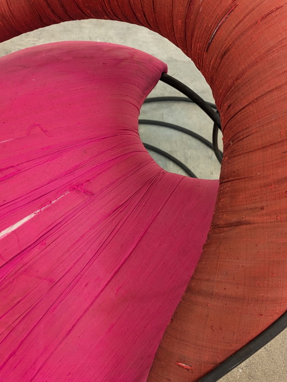 Image 1 of Driade - Cinzia Ruggeri & Francesco Soro - Armchair (2) - Megathon - Iron, Fabric
