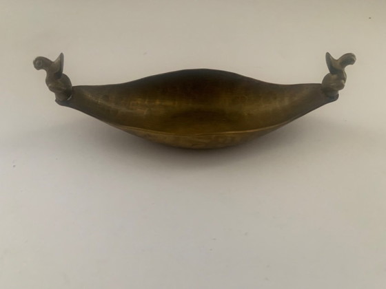 Image 1 of Schale Dish Tray Mod. 520 Georg von Mendelssohn Dresden Hellerau Eva von Stössel