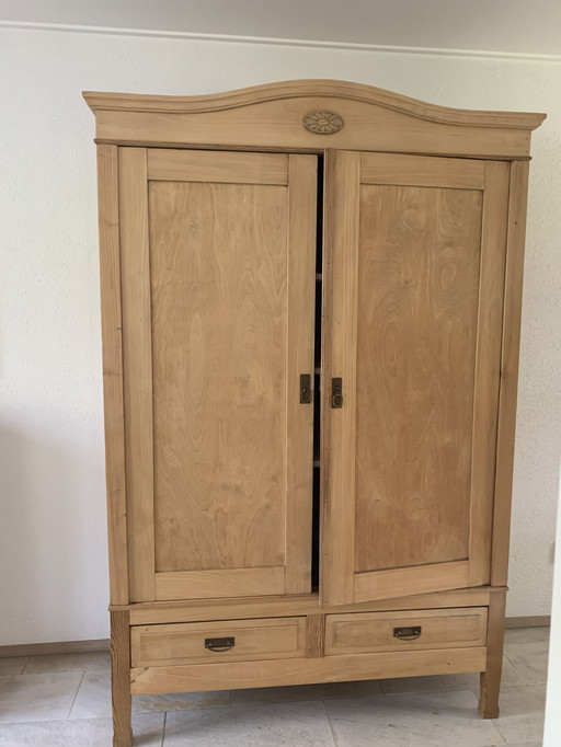 Antique pine cupboard
