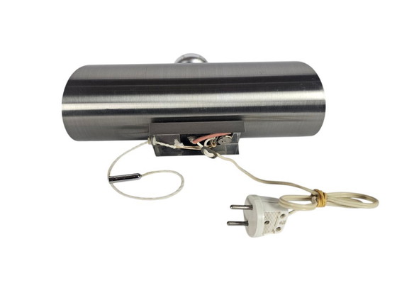 Image 1 of Massive - Space Age - wandlamp - geborsteld staal - 1970's