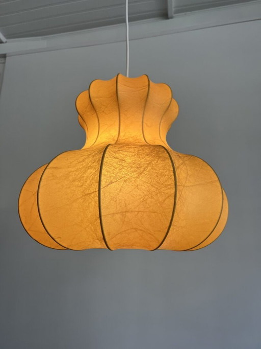 Cocoon Hängelampe – Goldkant Leuchten – hanglampen, Fiberglass (photo 2 of 14)
