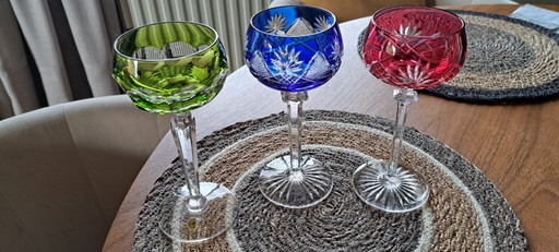 Val Saint Lambert Verres – glazen karaffen, Crystal (photo 2 of 9)