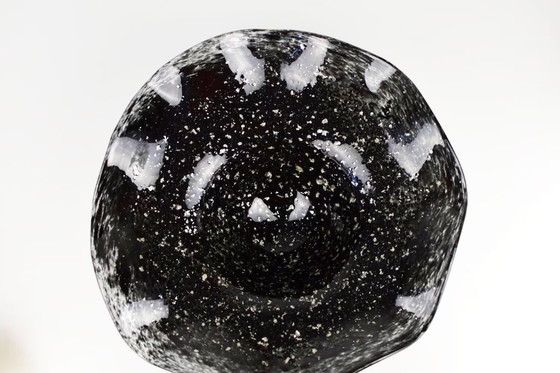 Image 1 of Vintage Mondgeblazen Glazen Schaal