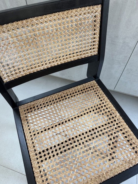 Set mit 6 Detjer Rattanstühlen – Esszimmerstühle (photo 5 of 5)