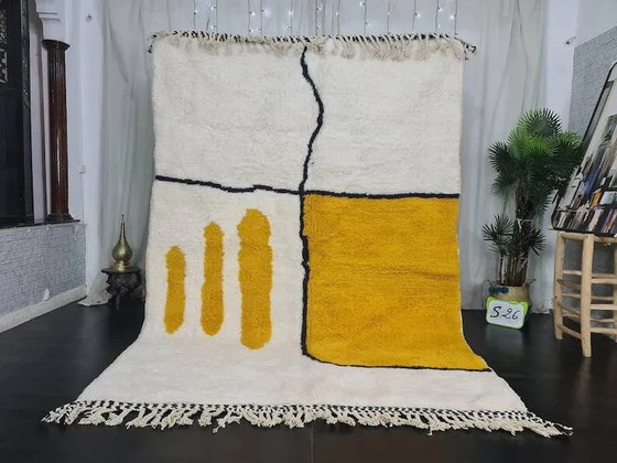 Tappeto marocchino giallo 240/160cm – Tappeti, Wool, Bohemian (photo 7 of 7)