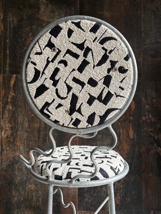 Image 1 of Set (4) sedie da pranzo stile Memphis