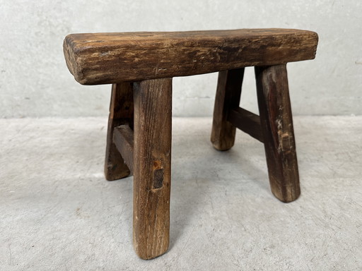 Old stool - wabi sabi