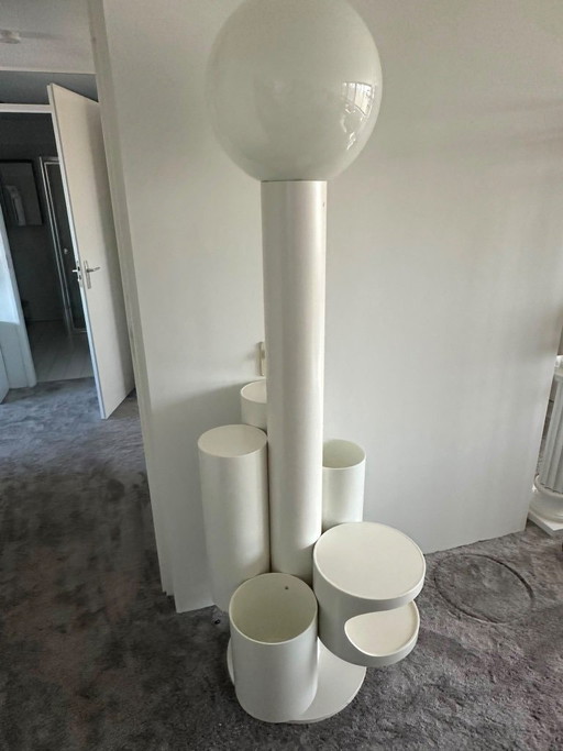 Originale Close Encounter Stehlampe / 1980er Jahre – vloerlampen, Wood (photo 2 of 5)