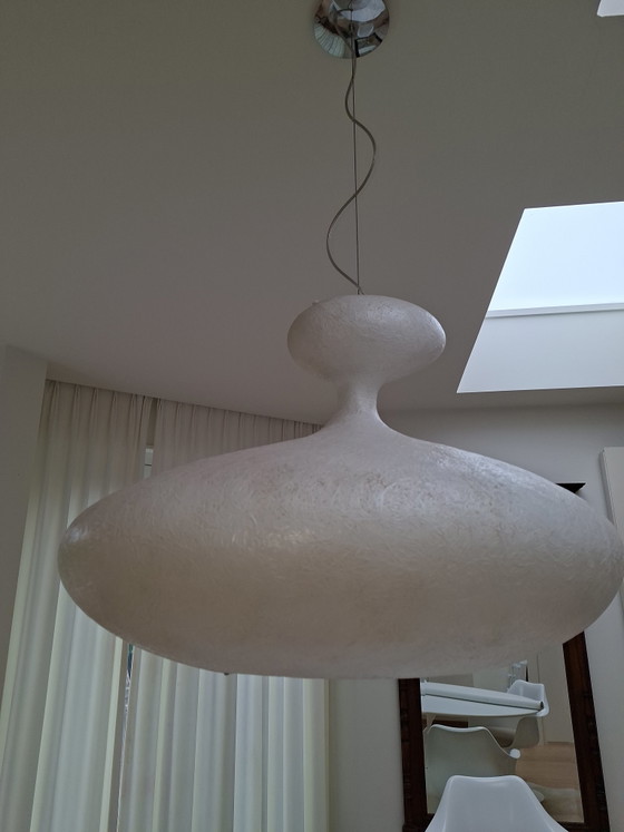 Kundalini E.T.A. Sat Hängelampe – Kdln E.T.A SAT hanglamp, Tischlampen, Fiberglass, Chrome (photo 4 of 5)