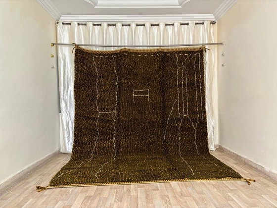 Image 1 of Marokkaans handgeweven Beni Ourain tapijt, formaat 150/250 cm