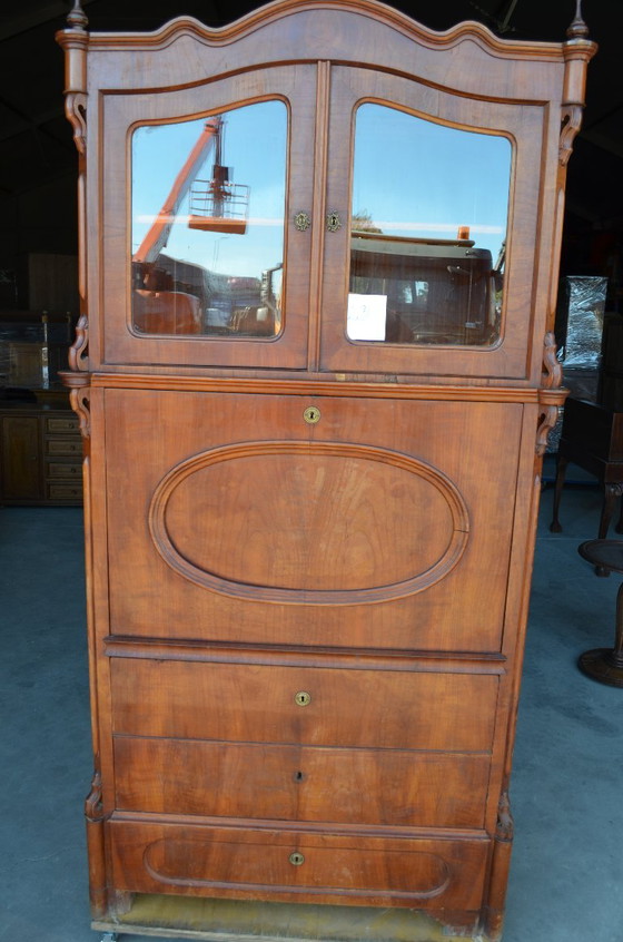Commode vintage (années 70/80) – Meubles de rangement, Glass, Wood (photo 6 of 6)
