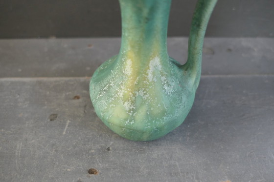 Image 1 of Art-Deco-Vase Faiencerie de Thulin Belgien 1008