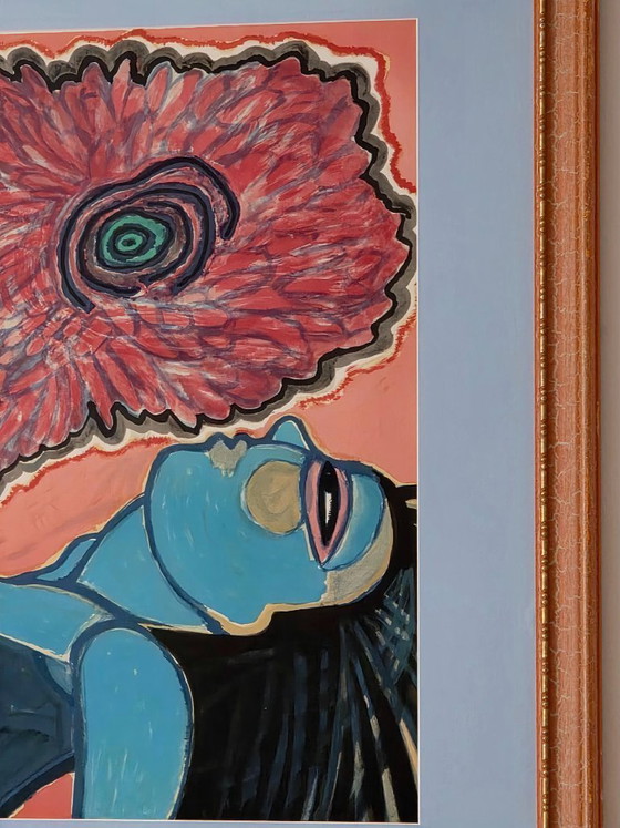 Image 1 of Corneille - Ivresse - 97/200 - 1989 - Signé à la main