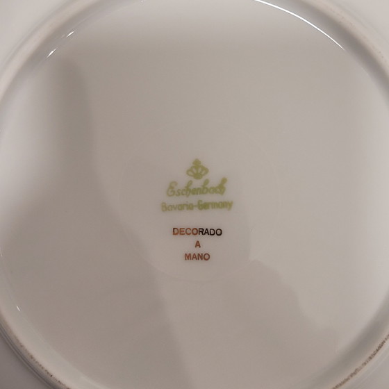 Image 1 of Vajilla de Porcelana Flores, Eschenbach, 55 Piezas, 50’s - Alemania