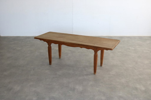 Brutalist Danish coffee table