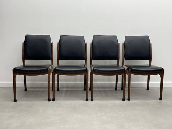 Image 1 of 4 sedie danesi vintage (da restaurare)