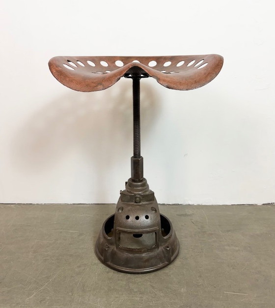 Image 1 of Vintage Industrial Swivel Chair, 1950s