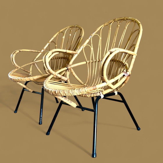 Image 1 of 2 x chaise à lattes Rohe Noordwolde