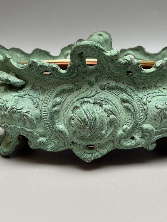 Image 1 of Bronze Jardinière in Rococo Style – Louis XV Influence