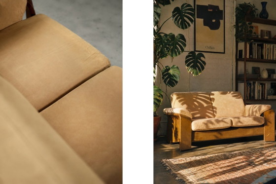 Image 1 of Mid-Century Norwegian Modern Pegasus 2-Seater Sofa with Low Back from Ekornes, 2000s